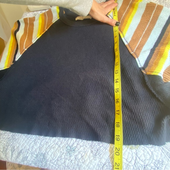 Free People We The Free Rainbow Dreams Batwing Sweater Too Size Small - Picture 4 of 6